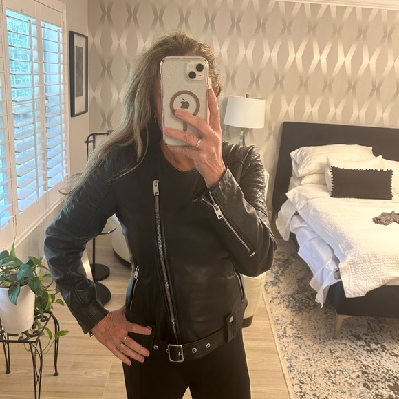 Diesel Black Leather Jacket! - Picture 16 of 16